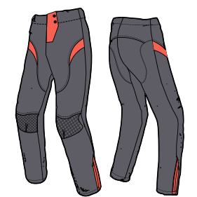Fashion sewing patterns for Motocross Pants 8077